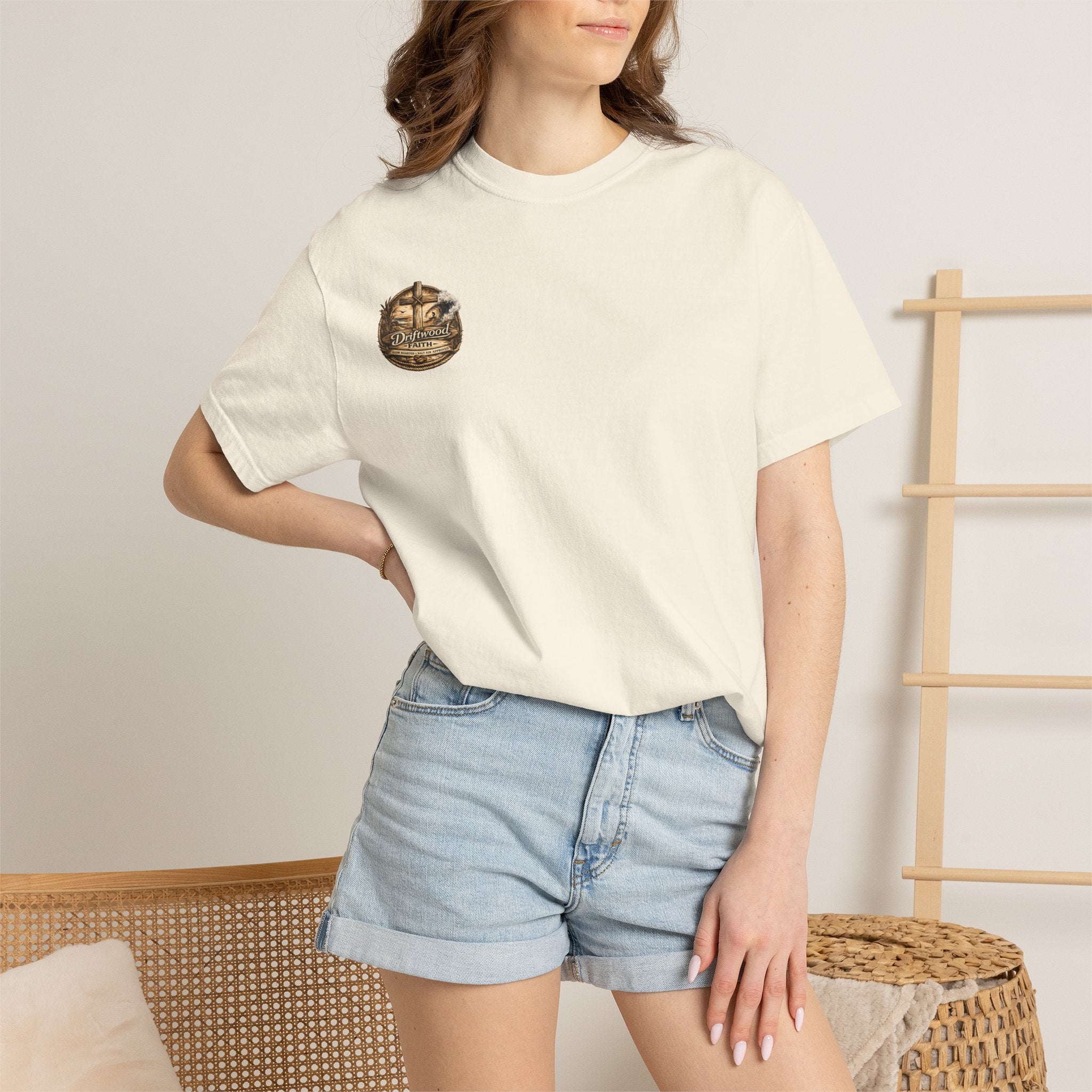 Driftwood Path Sunset Surf T-Shirt