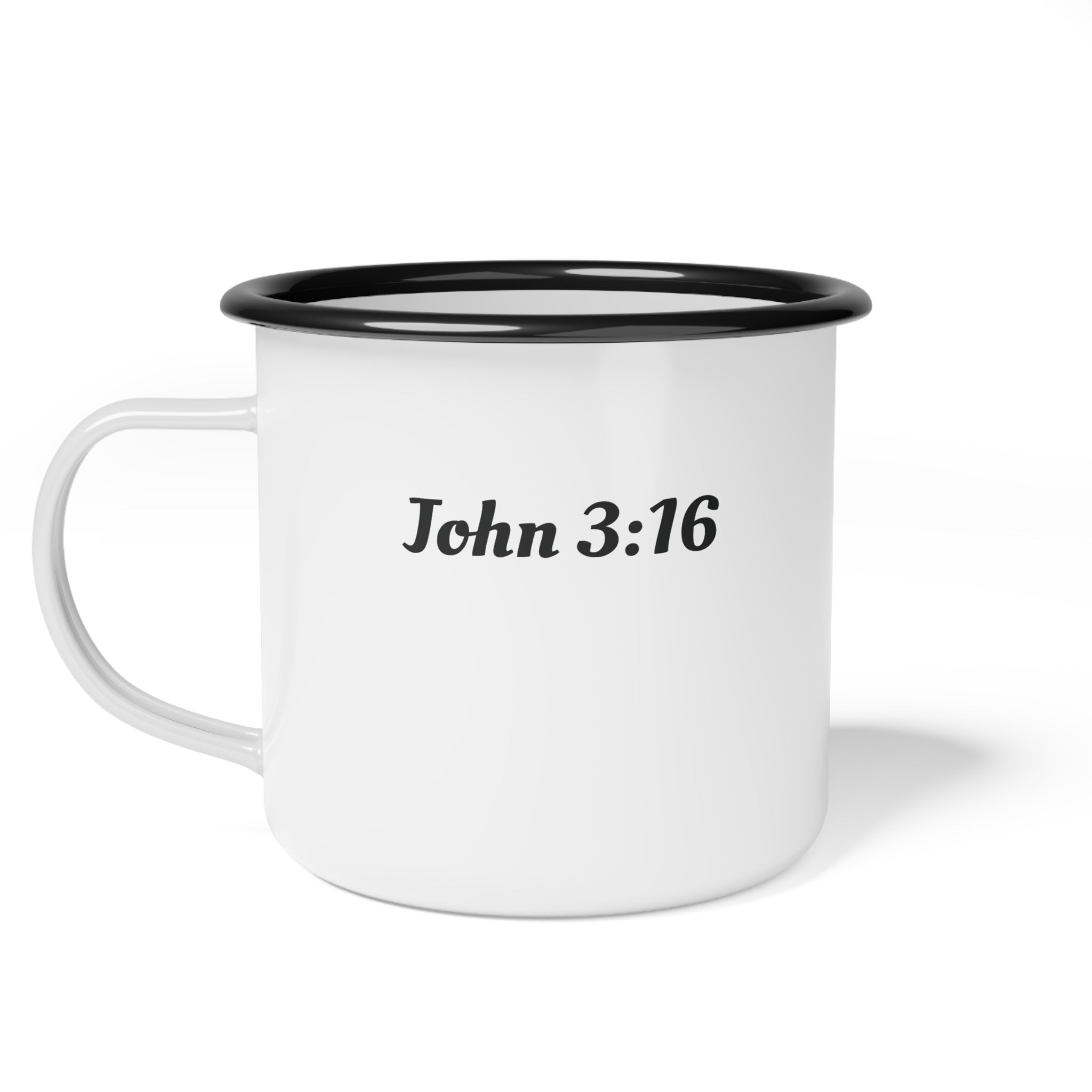 John 3:16 — Enamel Camp Cup