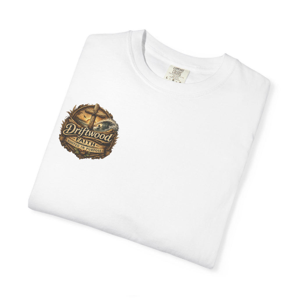 Christian Scroll T-Shirt — "I can do all things through Christ" Inspirational Faith Tee