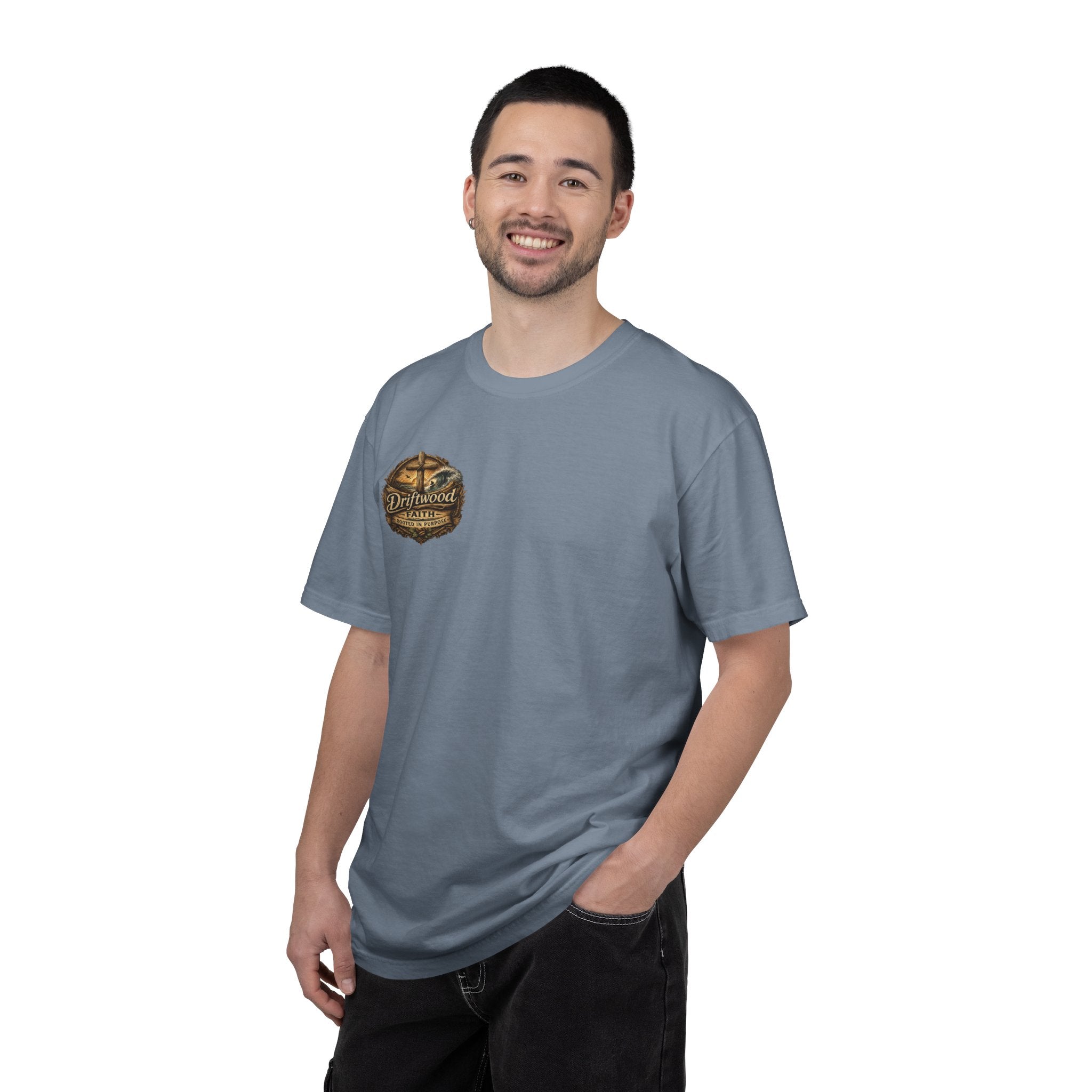Christian Scroll T-Shirt — "I can do all things through Christ" Inspirational Faith Tee