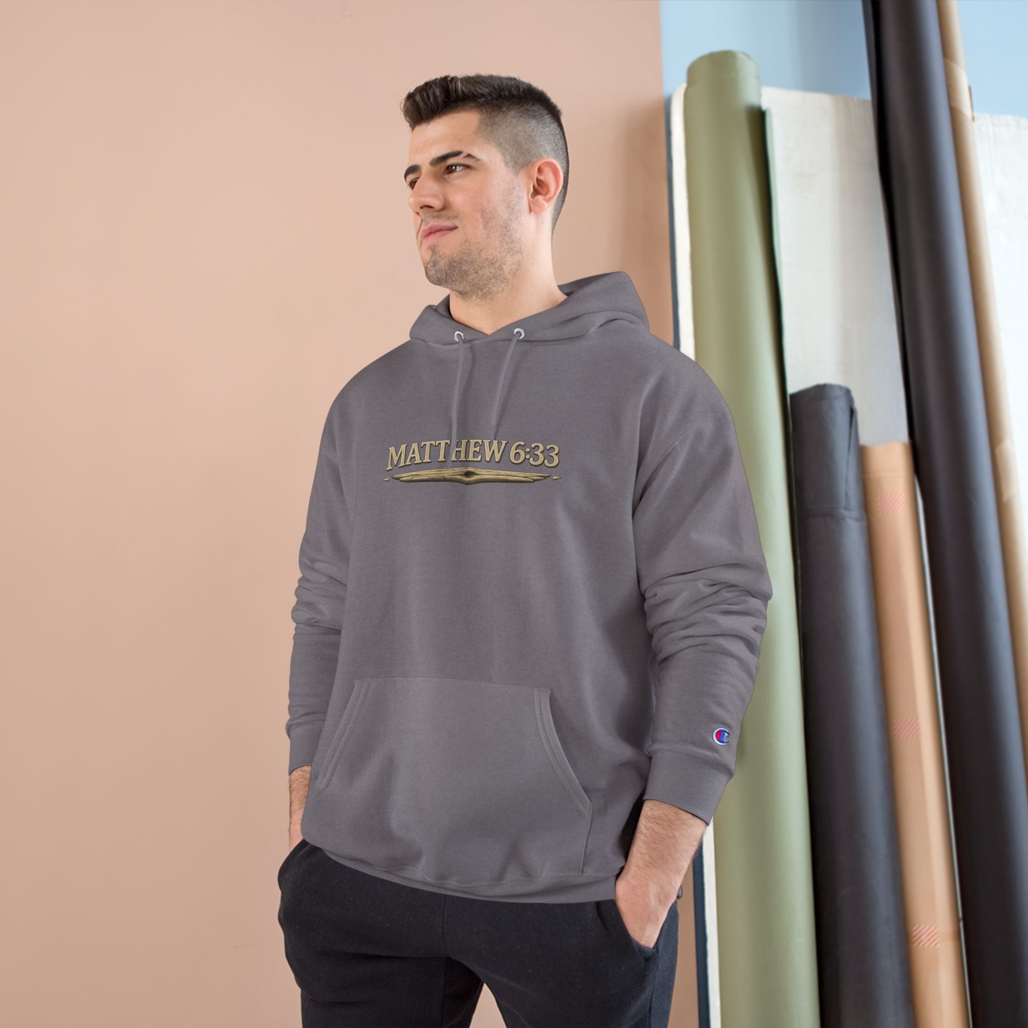 Matthew 6:33 Surf Hoodie