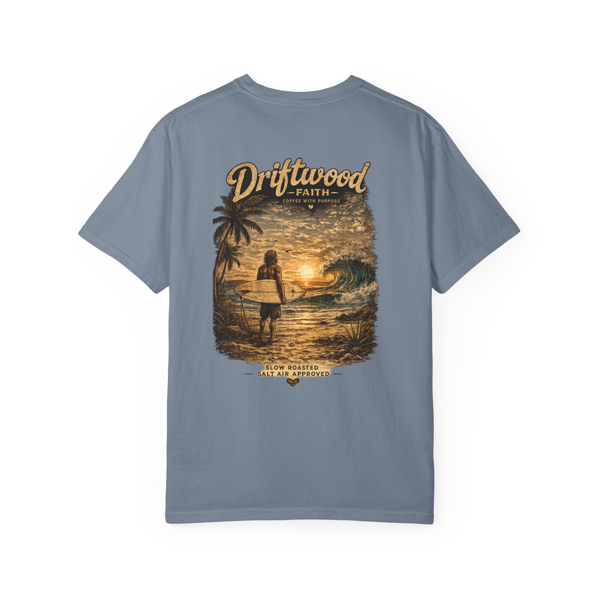 Driftwood Path Sunset Surf T-Shirt