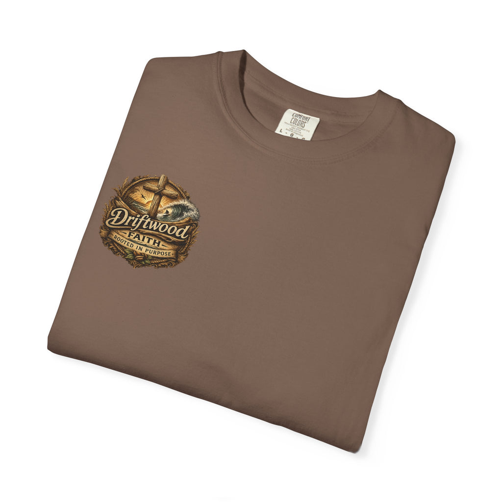 Christian Scroll T-Shirt — "I can do all things through Christ" Inspirational Faith Tee