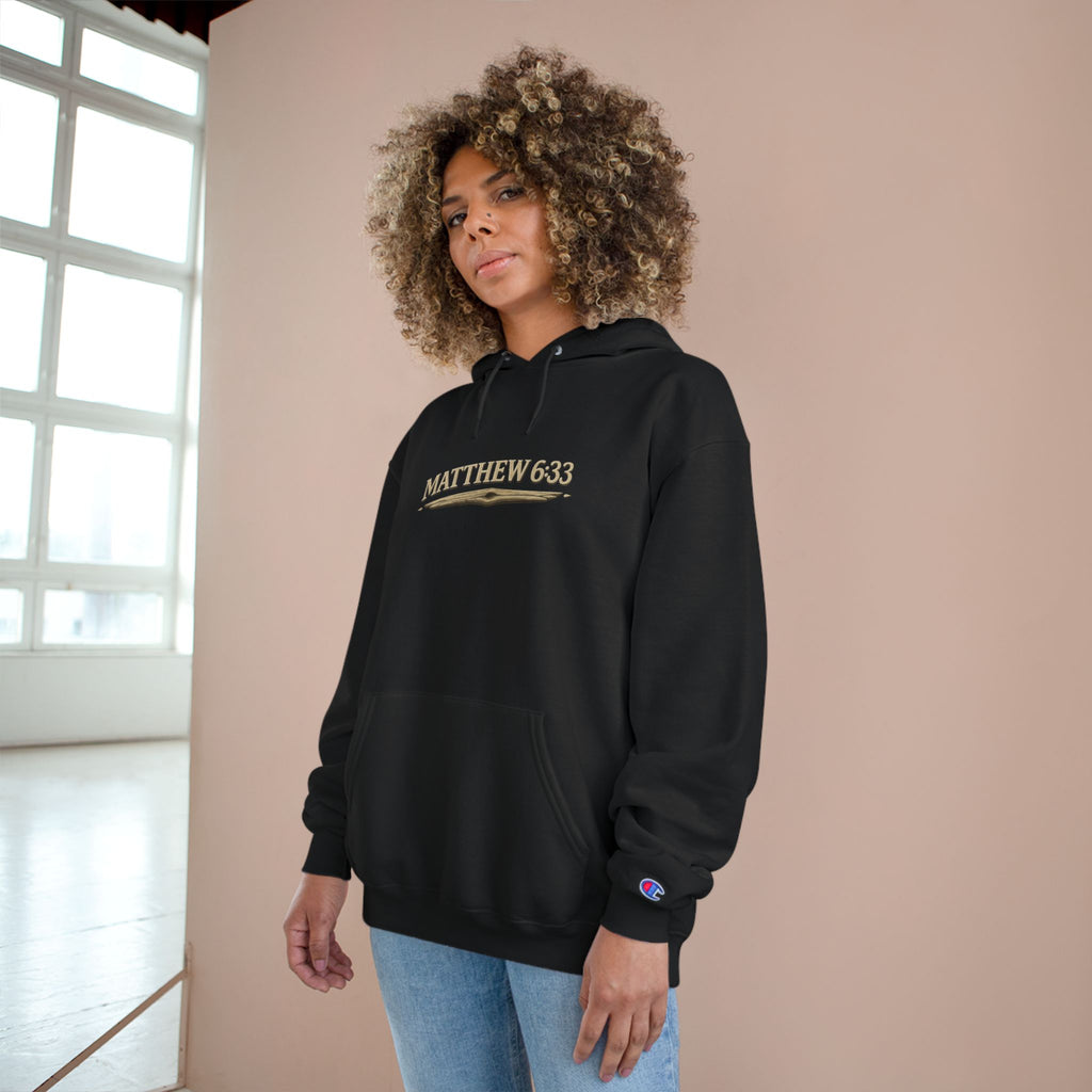 Matthew 6:33 Surf Hoodie
