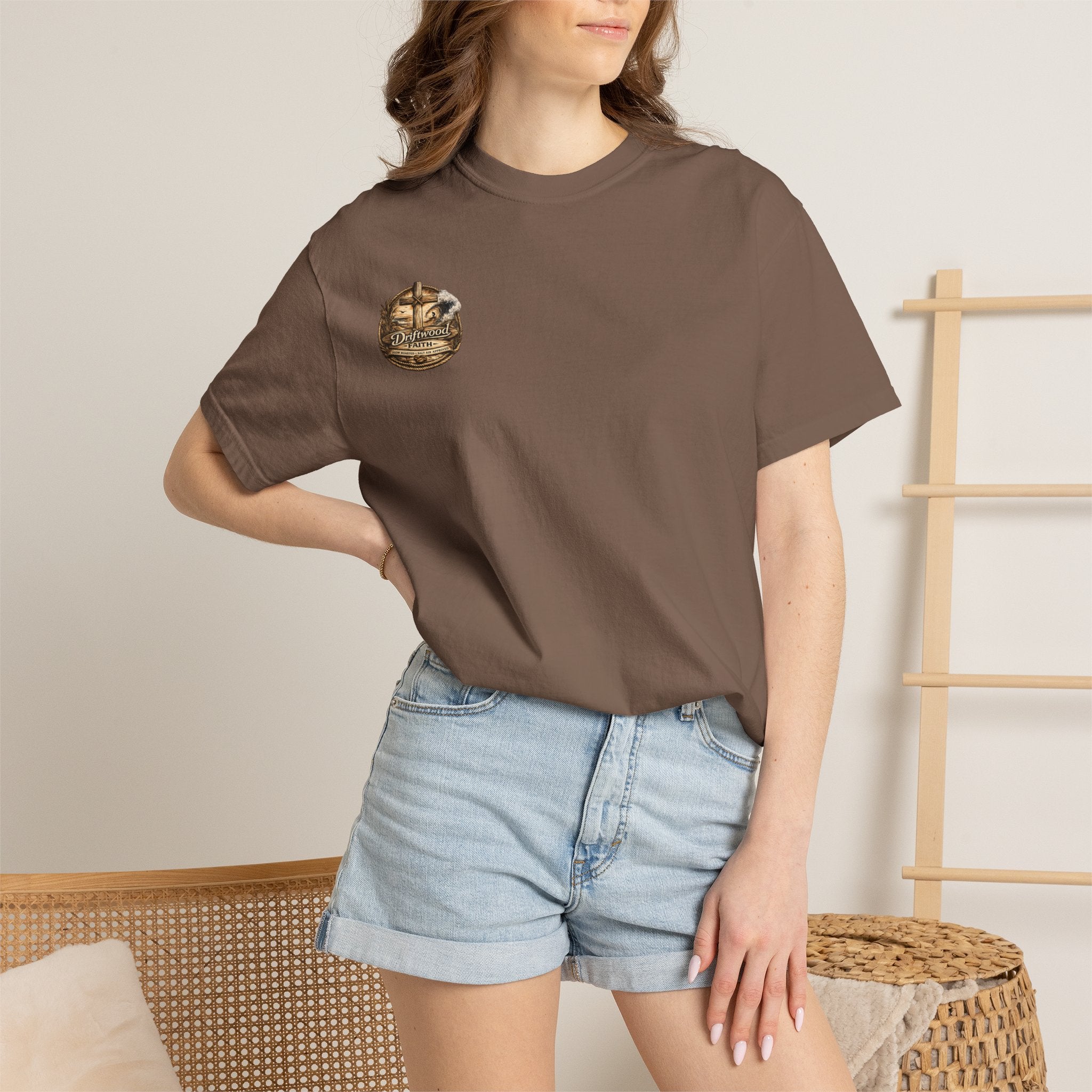 Driftwood Path Sunset Surf T-Shirt